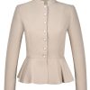 DAMENJACKE CANDELA WEISS FOG