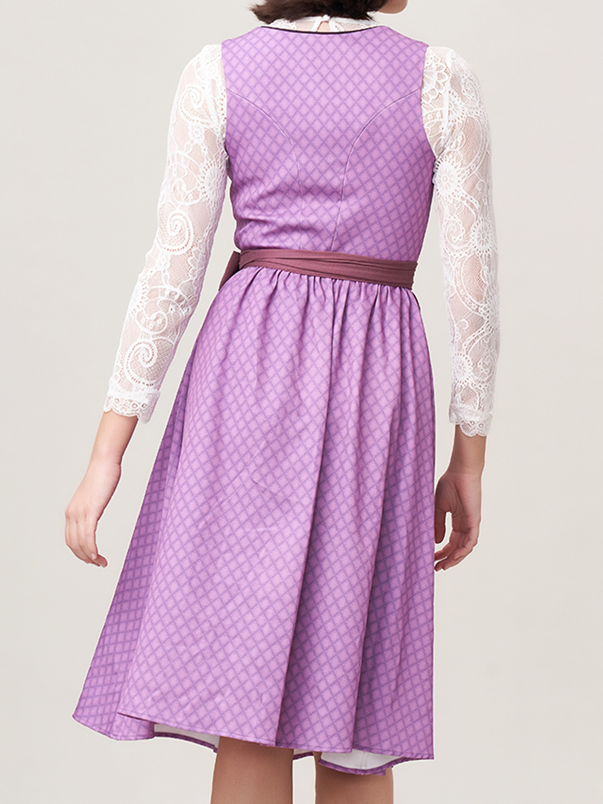 Dirndl in Braun und Grün