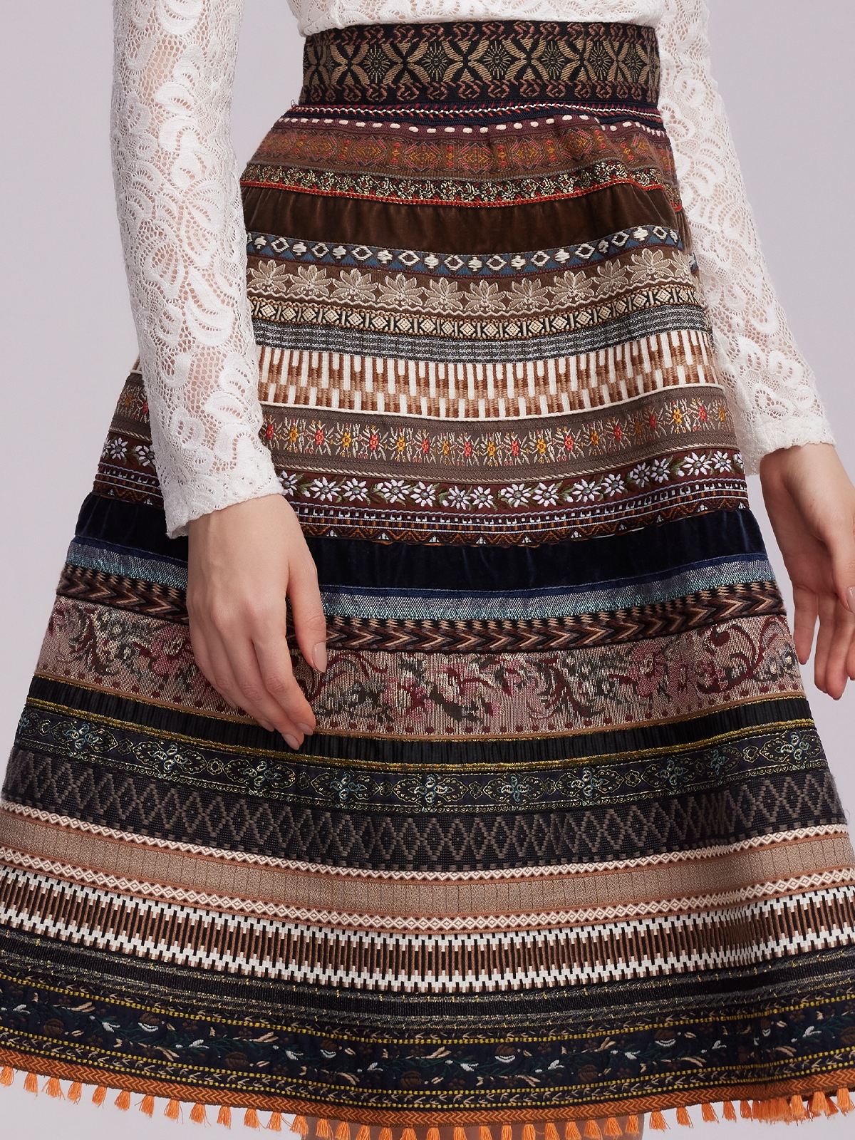 Elegantes waschbares Dirndl
