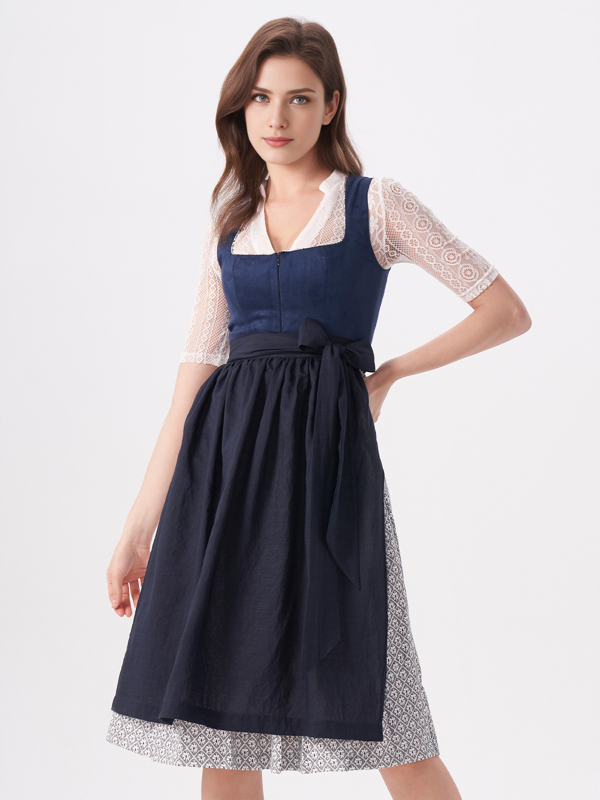 Dirndl Grün Midi