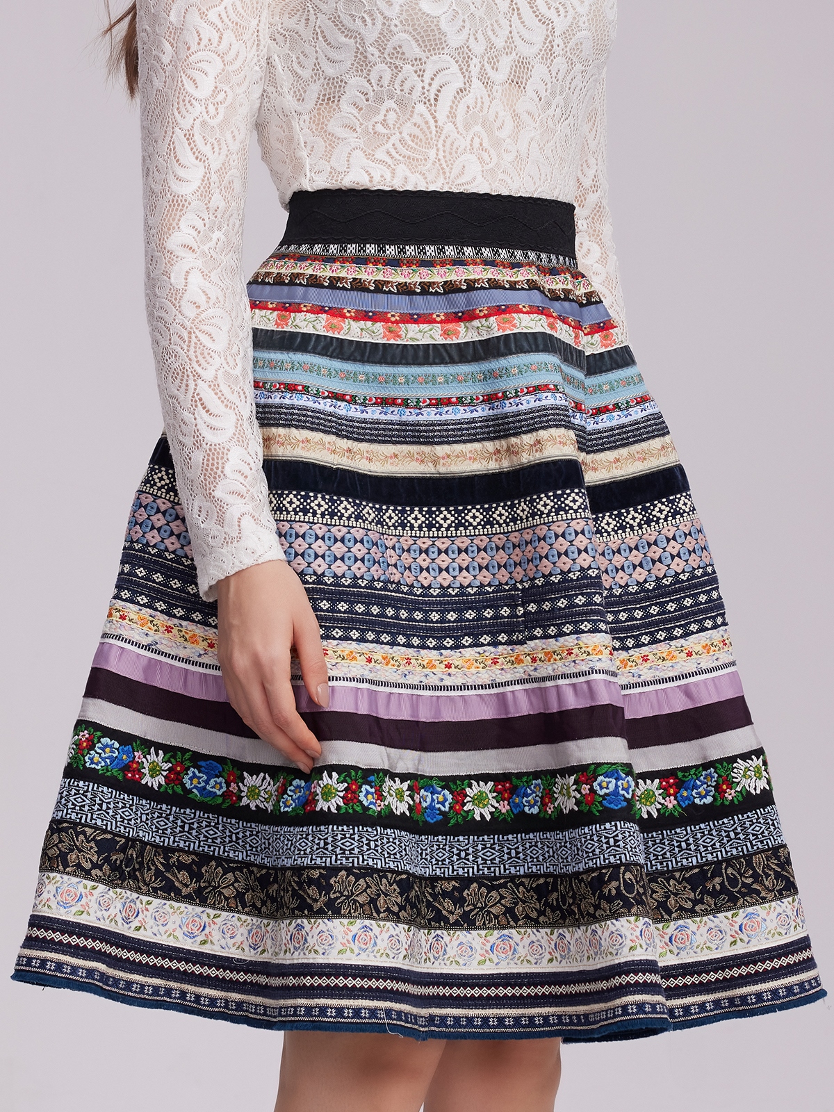 Elegantes blaues Kleid von Julia Brown Kleidung