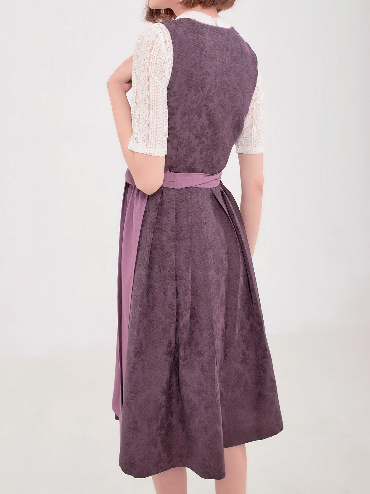 Krüger Dirndl Blau Samt – Eleganz in tiefem Blau