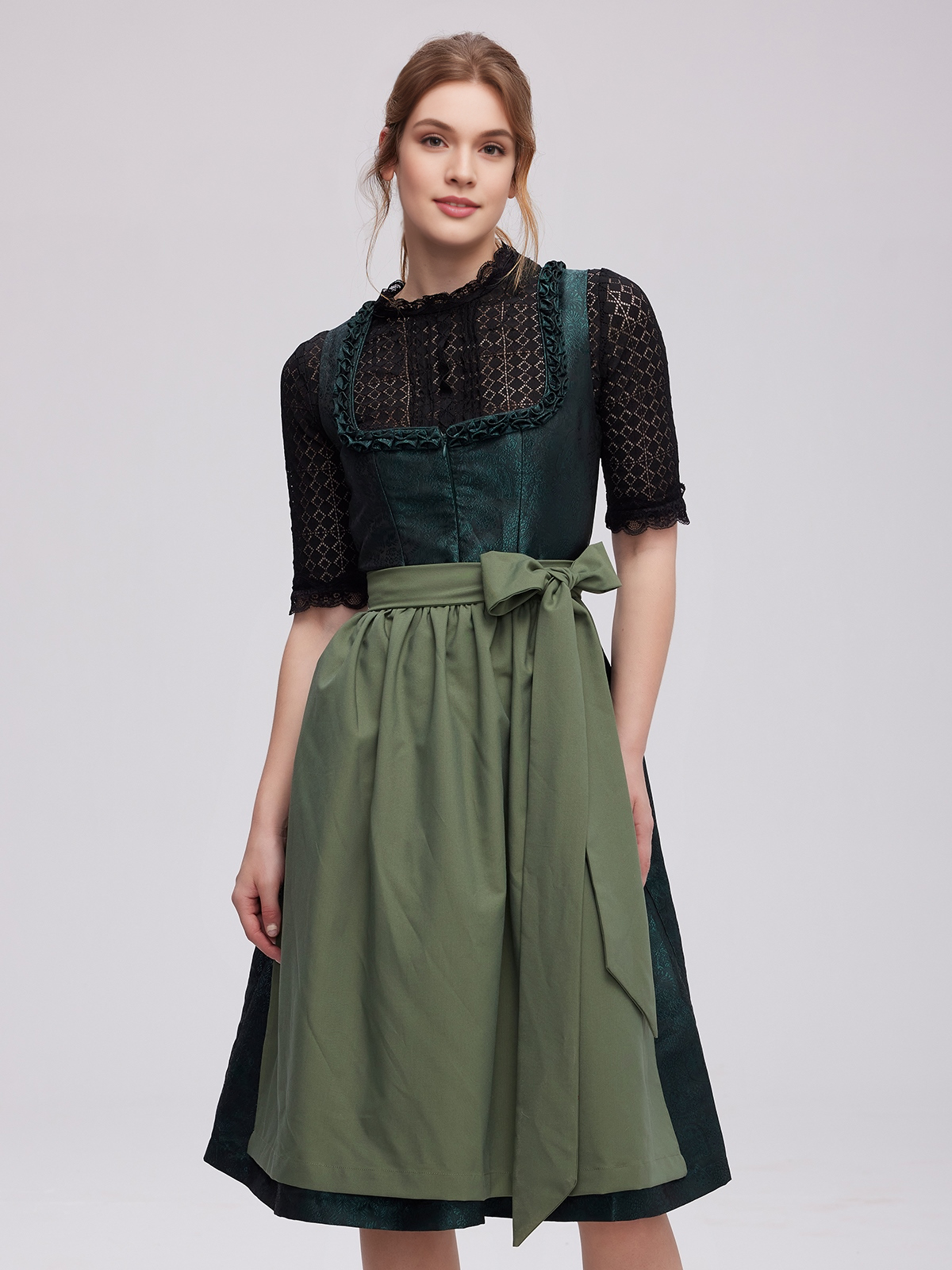 Trachtenrock in Grün – perfekt für jedes Dirndl